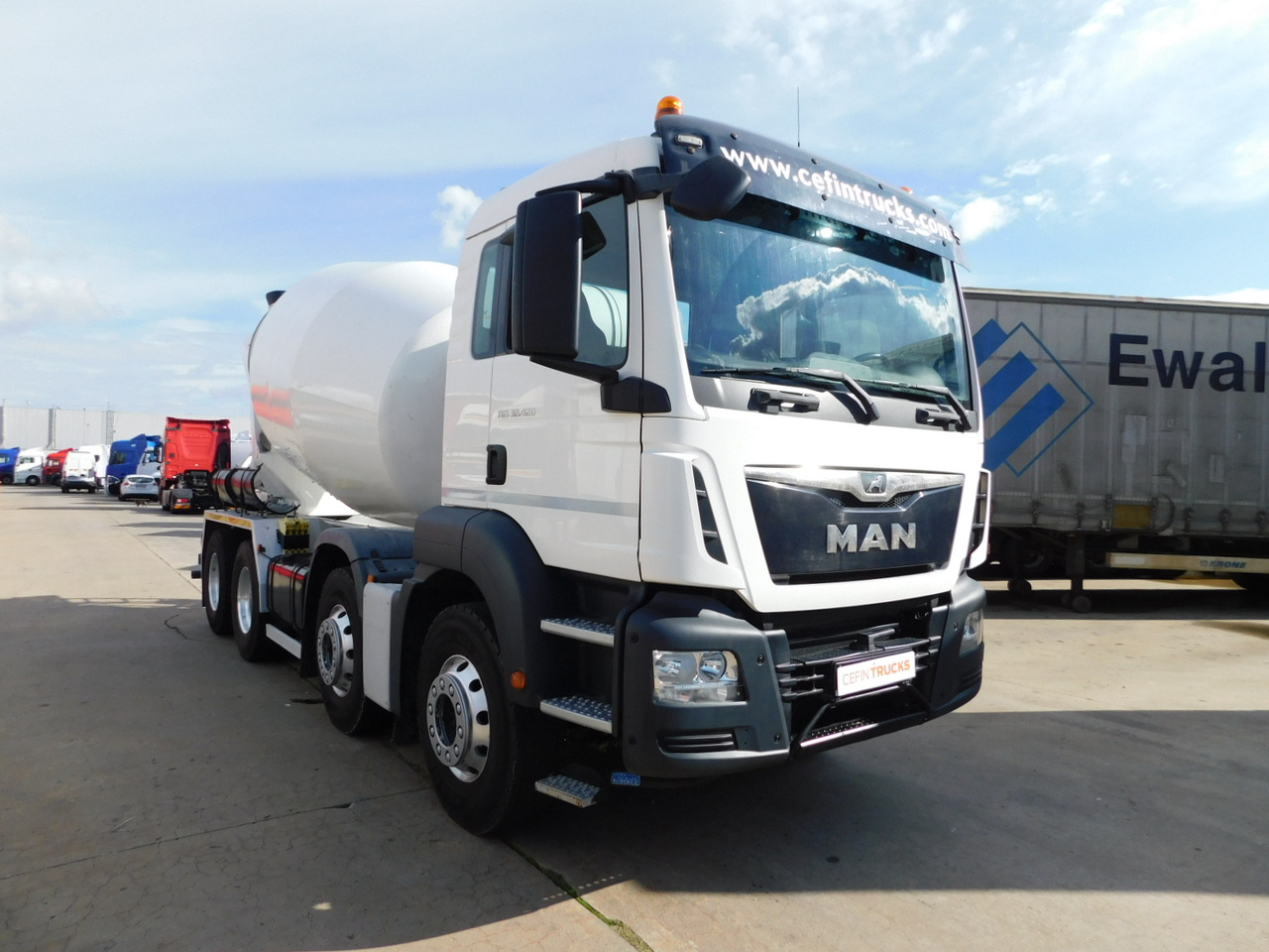 Man Tgs 32420 - Автобетоносмеситель: фото 2 Man Tgs 32420 - Автобетоносмеситель: фото 2