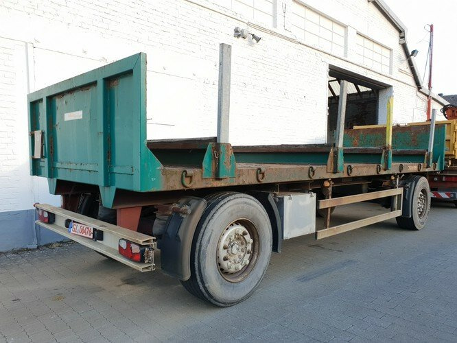 Anhänger Plateau Anhänger Pritsche Plateau, Rungen, 3x vorh. - Прицеп бортовой/ Платформа: фото 5 Anhänger Plateau Anhänger Pritsche Plateau, Rungen, 3x vorh. - Прицеп бортовой/ Платформа: фото 5