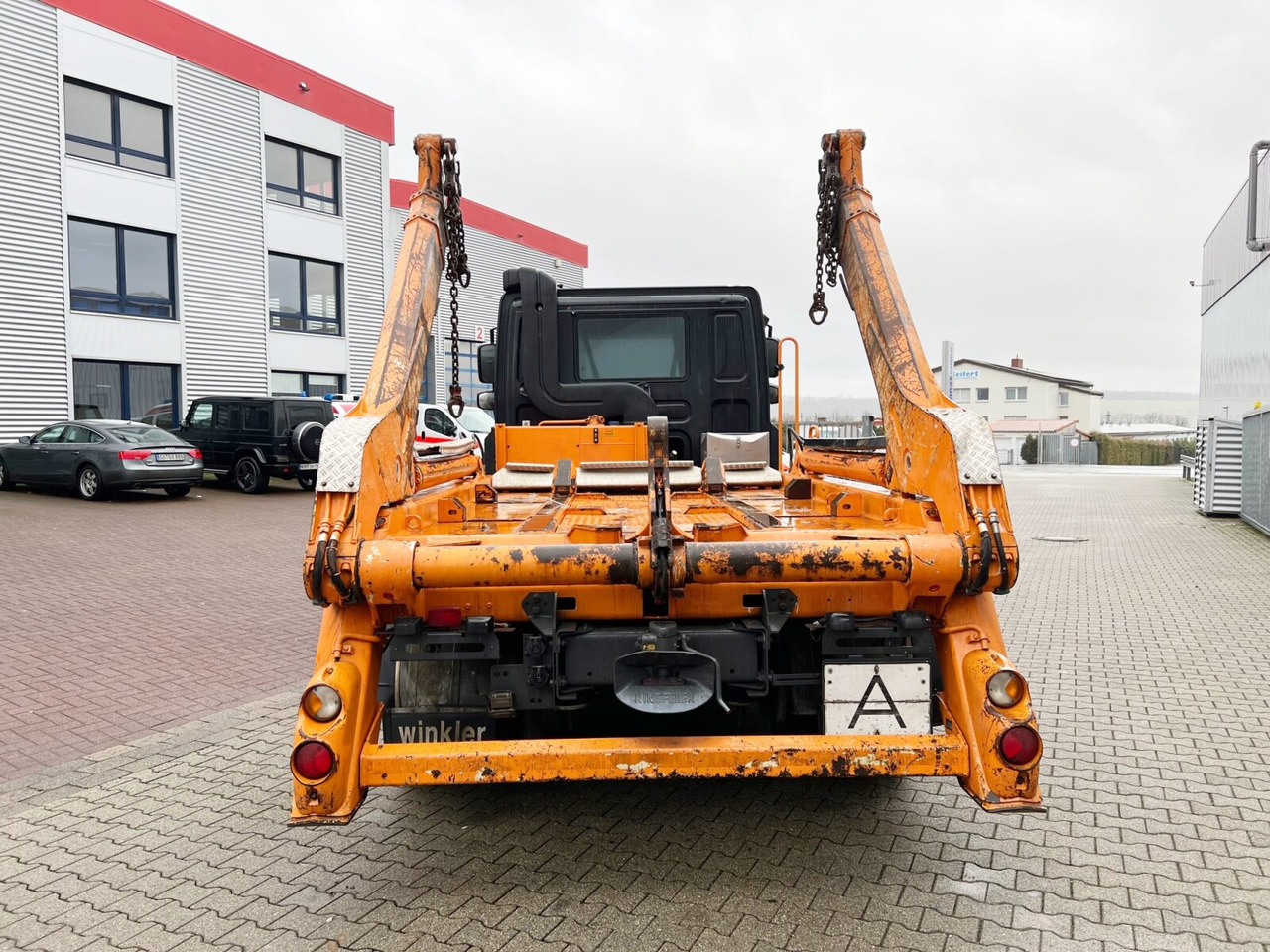 Портальный бункеровоз DAF CF 290 4x2 CF 290 4x2, Tele-Absetzer: фото 10