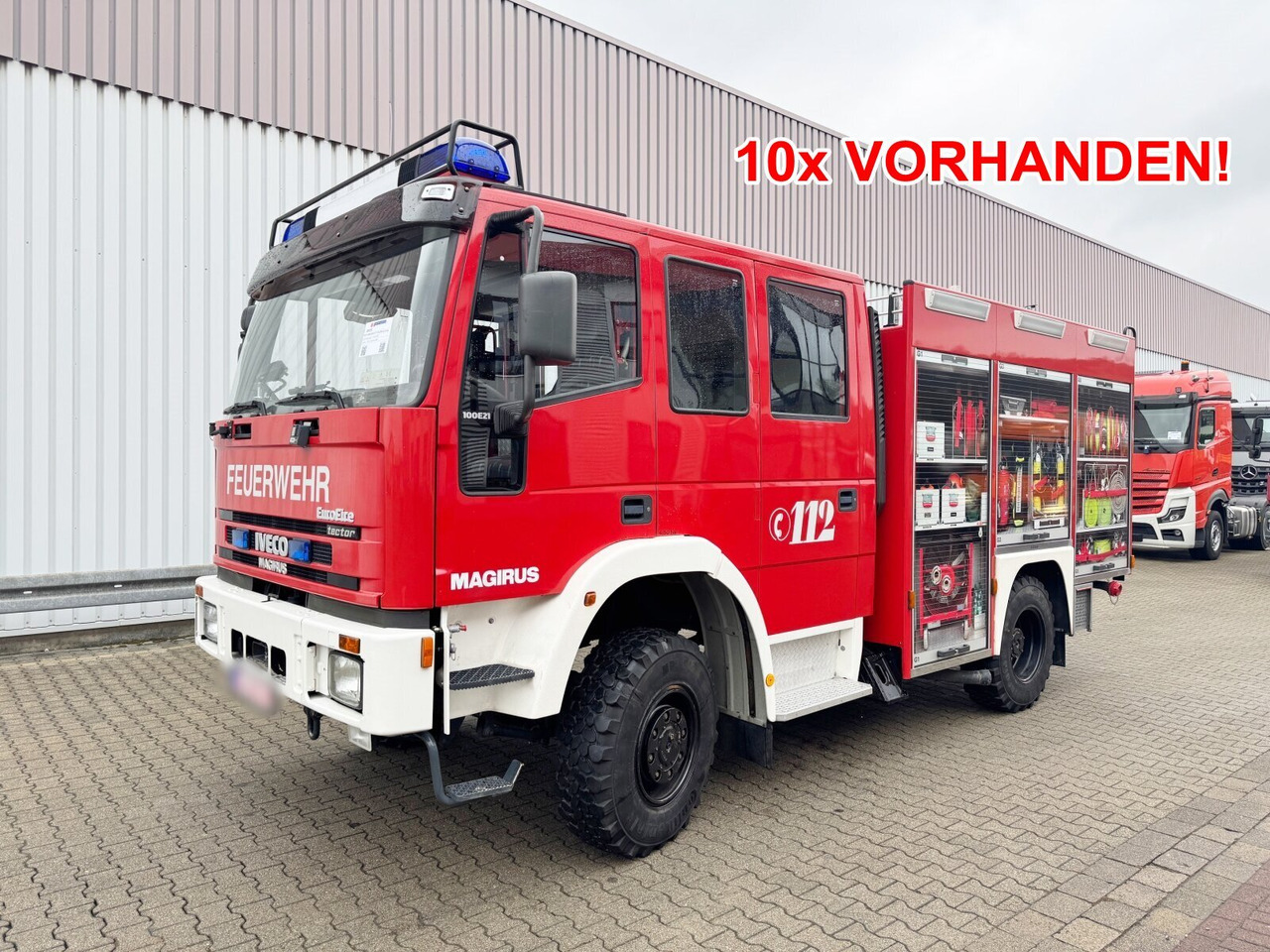 FF 100 EW 4x4 Doka EuroFire FF 100 E 21 WR tector 4x4 Doka, LF 8/6 - Машина скорой помощи: фото 1 FF 100 EW 4x4 Doka EuroFire FF 100 E 21 WR tector 4x4 Doka, LF 8/6 - Машина скорой помощи: фото 1
