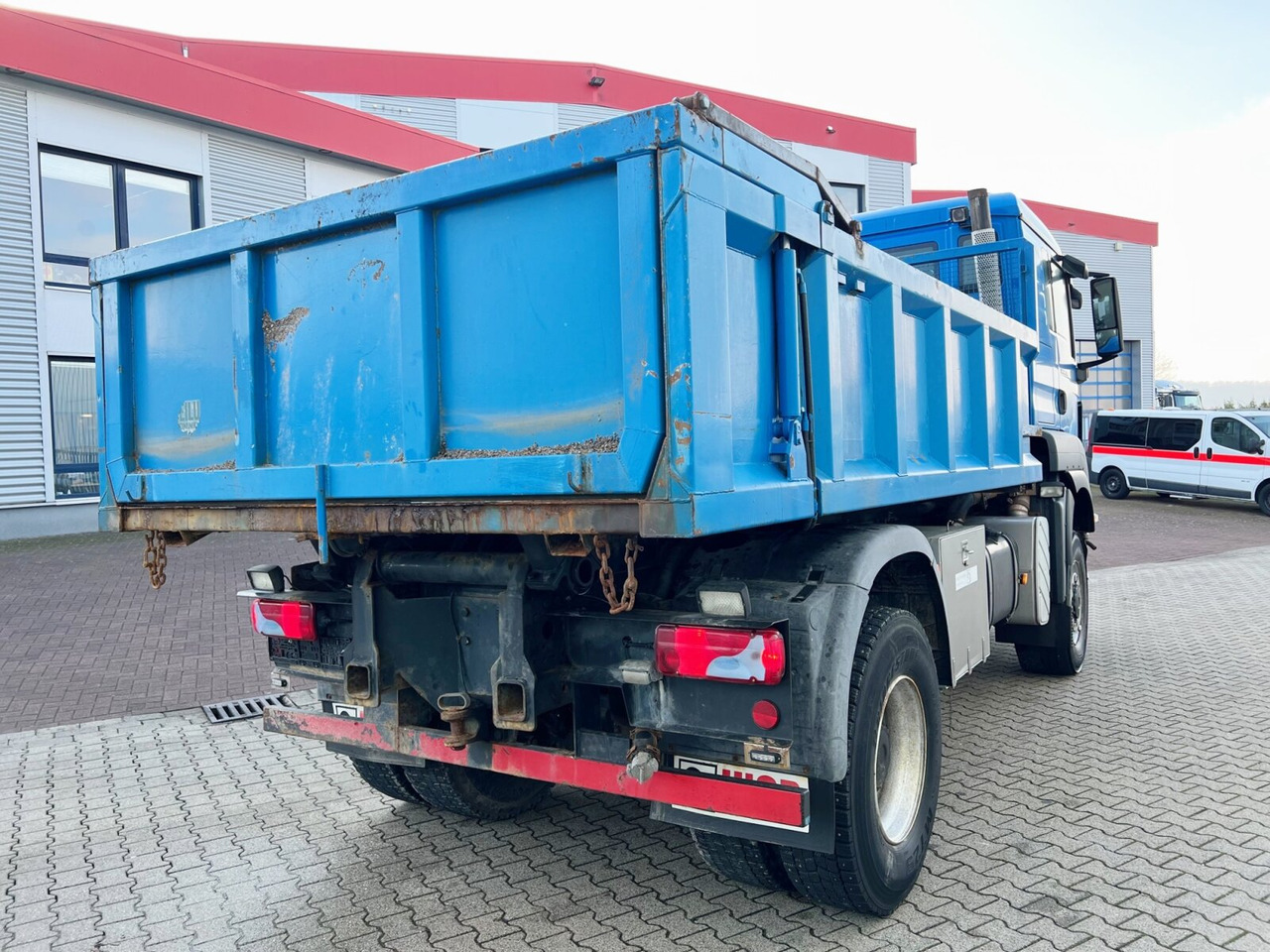 Самосвал MAN TGS 18.360 4X4 BL TGS 18.360 4X4 BL, Hinterkipper, hydr. Heckklappe, Winterdienstausstattung: фото 11