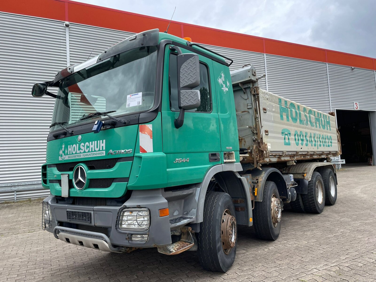 Mercedes-Benz Actros MP III 3544/8x4/4 Actros MP III 3544/8x4/4, 3 Pedale - Самосвал: фото 1 Mercedes-Benz Actros MP III 3544/8x4/4 Actros MP III 3544/8x4/4, 3 Pedale - Самосвал: фото 1