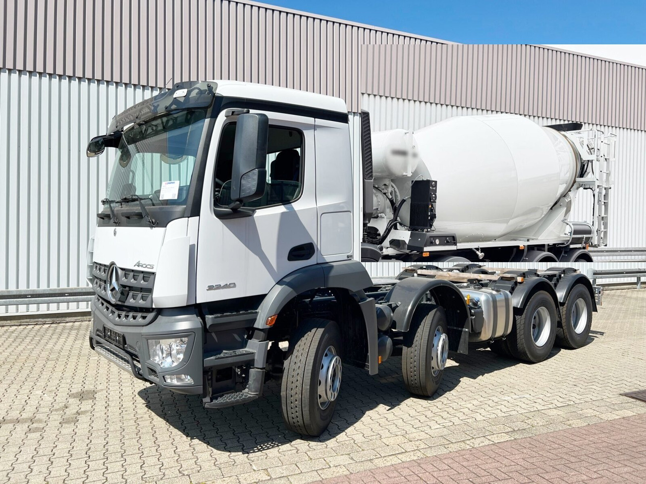 Mercedes-Benz Arocs 3240 8x4 Arocs 3240 8x4, 9/10m³ Mischer - Автобетоносмеситель: фото 1 Mercedes-Benz Arocs 3240 8x4 Arocs 3240 8x4, 9/10m³ Mischer - Автобетоносмеситель: фото 1