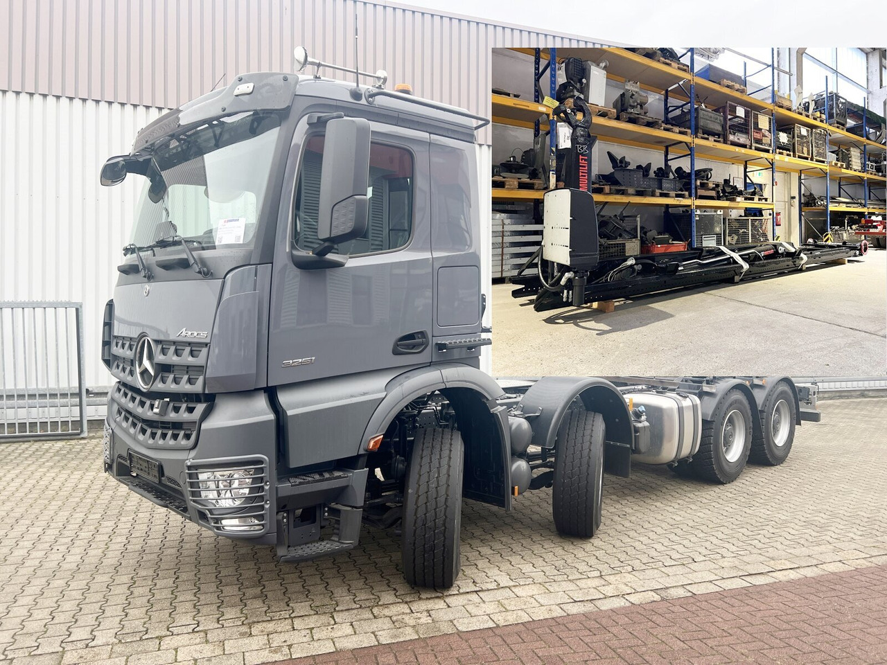 Mercedes-Benz Arocs 3251 L 8x4/4 Arocs 3251 L 8x4/4, Motorabtrieb - Крюковой мультилифт: фото 1 Mercedes-Benz Arocs 3251 L 8x4/4 Arocs 3251 L 8x4/4, Motorabtrieb - Крюковой мультилифт: фото 1