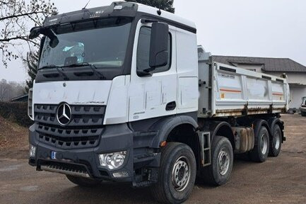 Mercedes-Benz Arocs 3445 K 8x4/4 Arocs 3445 K 8x4/4, Meiller Bordmatik links - Самосвал: фото 1 Mercedes-Benz Arocs 3445 K 8x4/4 Arocs 3445 K 8x4/4, Meiller Bordmatik links - Самосвал: фото 1