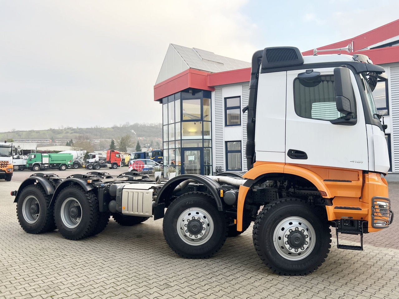 Новый Грузовик-шасси Mercedes-Benz Arocs 4151 AK 8x8/4 Arocs 4151 AK 8x8/4, Grounder: фото 9