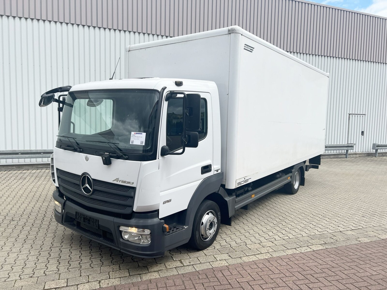 Mercedes-Benz Atego 816 4x2 Atego 816 4x2, LBW - Грузовик с закрытым кузовом: фото 1 Mercedes-Benz Atego 816 4x2 Atego 816 4x2, LBW - Грузовик с закрытым кузовом: фото 1