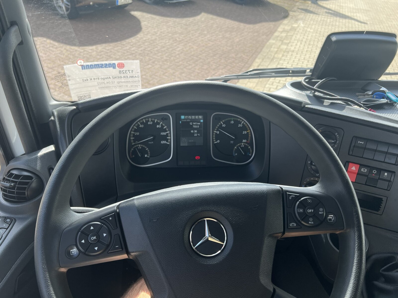 Самосвал Mercedes-Benz Atego 818 K 4x2 Atego 818 K 4x2, 2x AHK, Meiller-Kipper, mehrfach Vorhanden!: фото 5