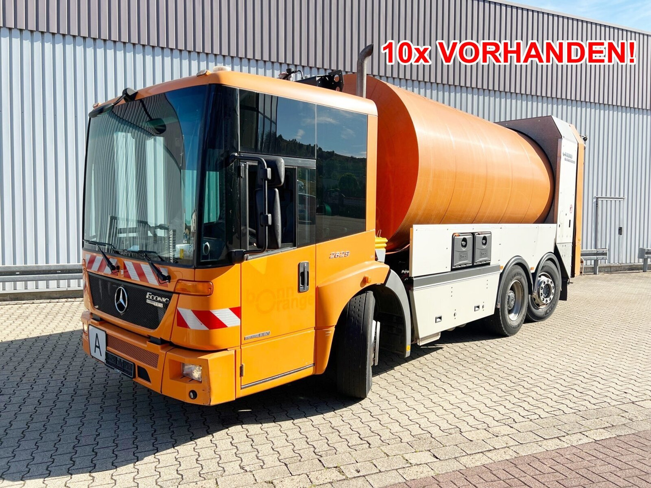 Mercedes-Benz Econic 2629 L/NLA 6x2/4 Econic 2629 L/NLA 6x2/4, EEV, Lenkachse, FAUN Rotopress 519L, Zöller-Schüttung - Мусоровоз: фото 1 Mercedes-Benz Econic 2629 L/NLA 6x2/4 Econic 2629 L/NLA 6x2/4, EEV, Lenkachse, FAUN Rotopress 519L, Zöller-Schüttung - Мусоровоз: фото 1
