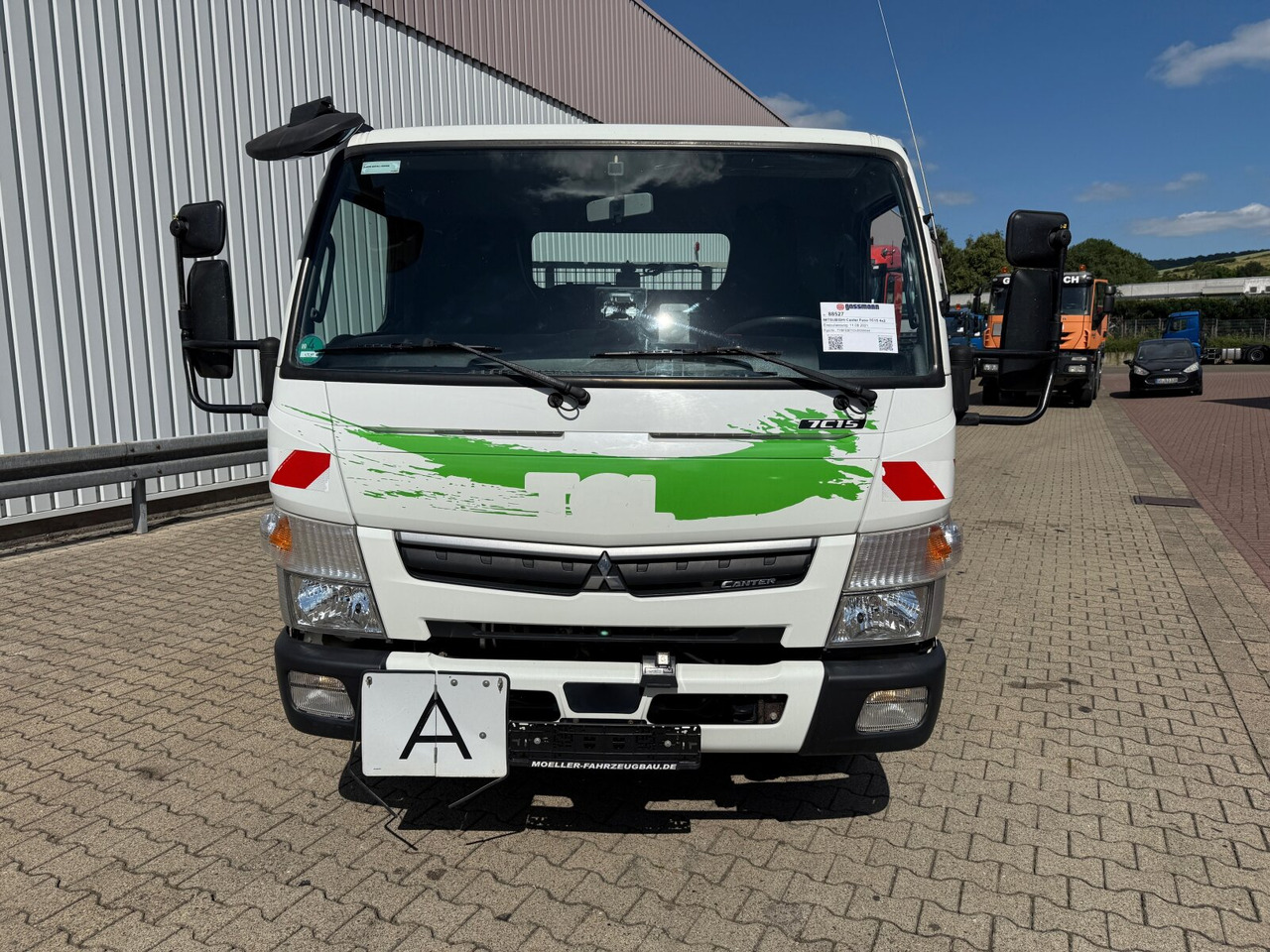 Портальный бункеровоз Mitsubishi Canter Fuso 7C15 4x2 Canter Fuso 7C15 4x2, Tele-Absetzer, Vereiterbar bis 10m³: фото 9