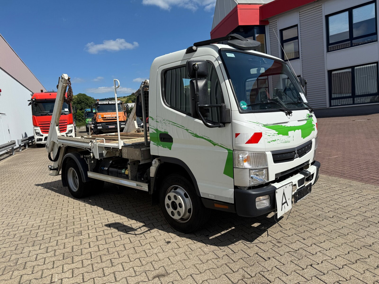 Портальный бункеровоз Mitsubishi Canter Fuso 7C15 4x2 Canter Fuso 7C15 4x2, Tele-Absetzer, Vereiterbar bis 10m³: фото 10