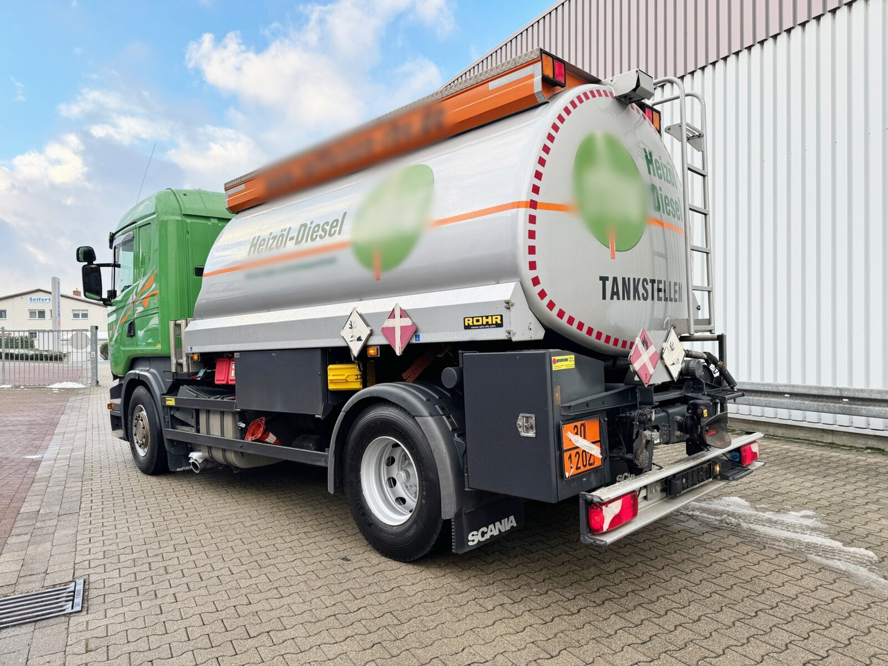 Грузовик-цистерна R450 4x2 R450 4x2, Retarder, ADR, Rohr Tank, ca. 14400l: фото 13