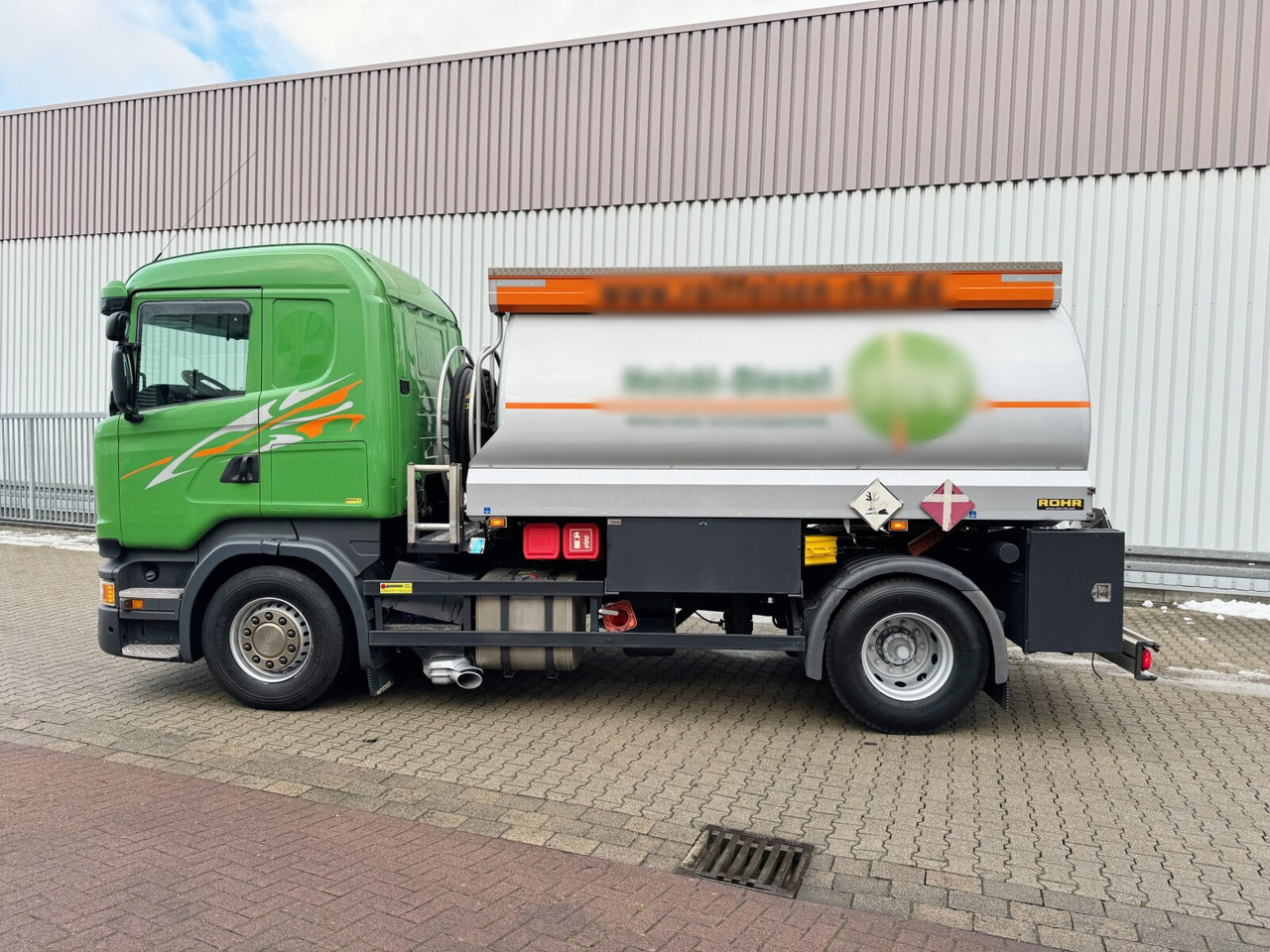 Грузовик-цистерна R450 4x2 R450 4x2, Retarder, ADR, Rohr Tank, ca. 14400l: фото 14