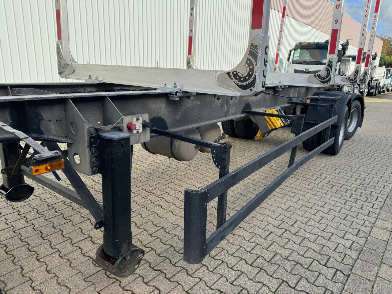 Полуприцеп лесовоз RSK/30IV Holzauflieger ROHR RSK/30IV Holzauflieger, Lenkachse, Verzinkt: фото 8
