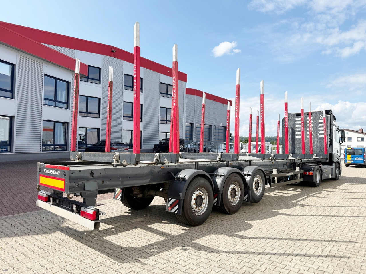 Schwarzmüller 3-Achs Holzauflieger 3-Achs Holzauflieger, Liftachse, MEHRFACH VORHANDEN! в лизинг Schwarzmüller 3-Achs Holzauflieger 3-Achs Holzauflieger, Liftachse, MEHRFACH VORHANDEN!: фото 7