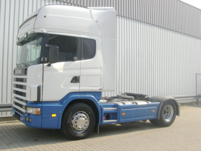 Scania 124 R 470 4x2 124R470 4x2, Kipphydraulik, 6 Zylinder - Тягач: фото 1 Scania 124 R 470 4x2 124R470 4x2, Kipphydraulik, 6 Zylinder - Тягач: фото 1
