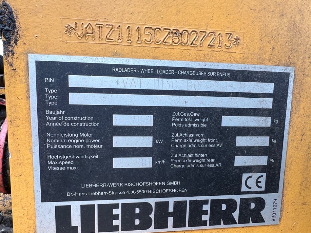 Колёсный погрузчик Liebherr L514 Stereo: фото 19