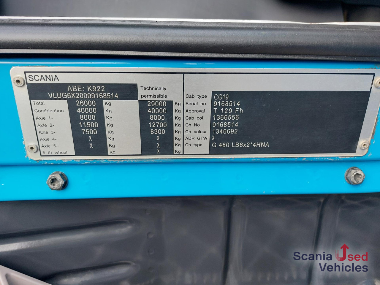 SCANIA G 480 LB6x2*4HNA Meiler RK2070 - Крюковой мультилифт: фото 5 SCANIA G 480 LB6x2*4HNA Meiler RK2070 - Крюковой мультилифт: фото 5