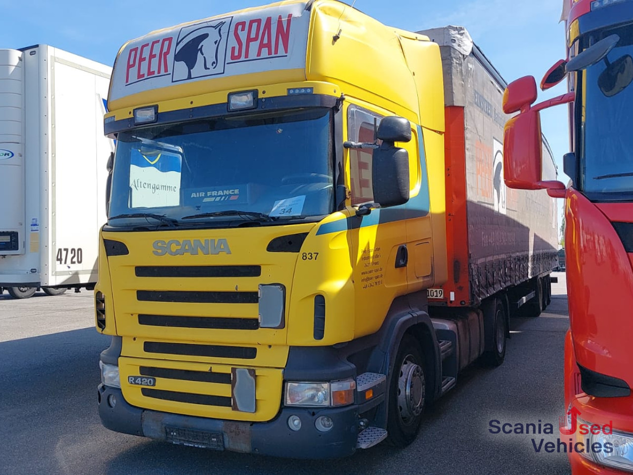 SCANIA R 420 LA4x2MEB Volumen MEGA Jumbo Vollluft - Тягач: фото 1 SCANIA R 420 LA4x2MEB Volumen MEGA Jumbo Vollluft - Тягач: фото 1