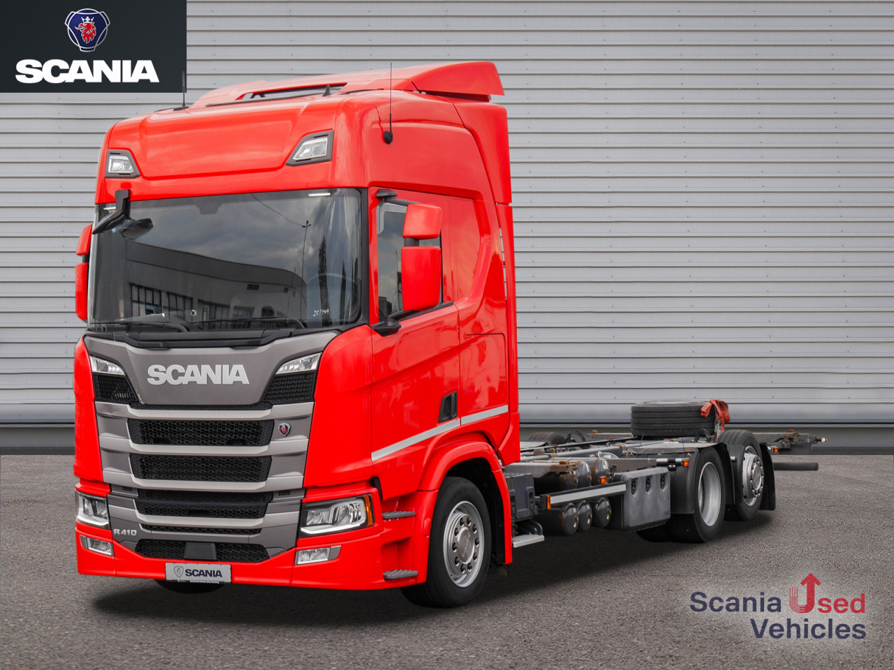 SCANIA R 410 B6x2*4LB Jumbo, Lenkachse, Standklima - Грузовик-контейнеровоз/ Сменный кузов: фото 1 SCANIA R 410 B6x2*4LB Jumbo, Lenkachse, Standklima - Грузовик-контейнеровоз/ Сменный кузов: фото 1
