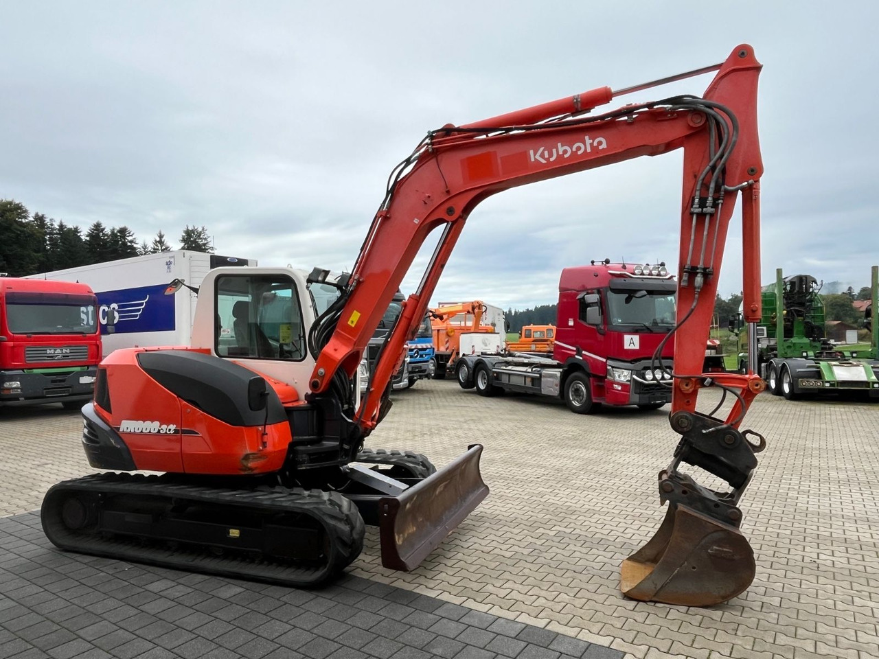 Kubota KX 080-3 Powertilt MS 08 - Мини-экскаватор: фото 4 Kubota KX 080-3 Powertilt MS 08 - Мини-экскаватор: фото 4