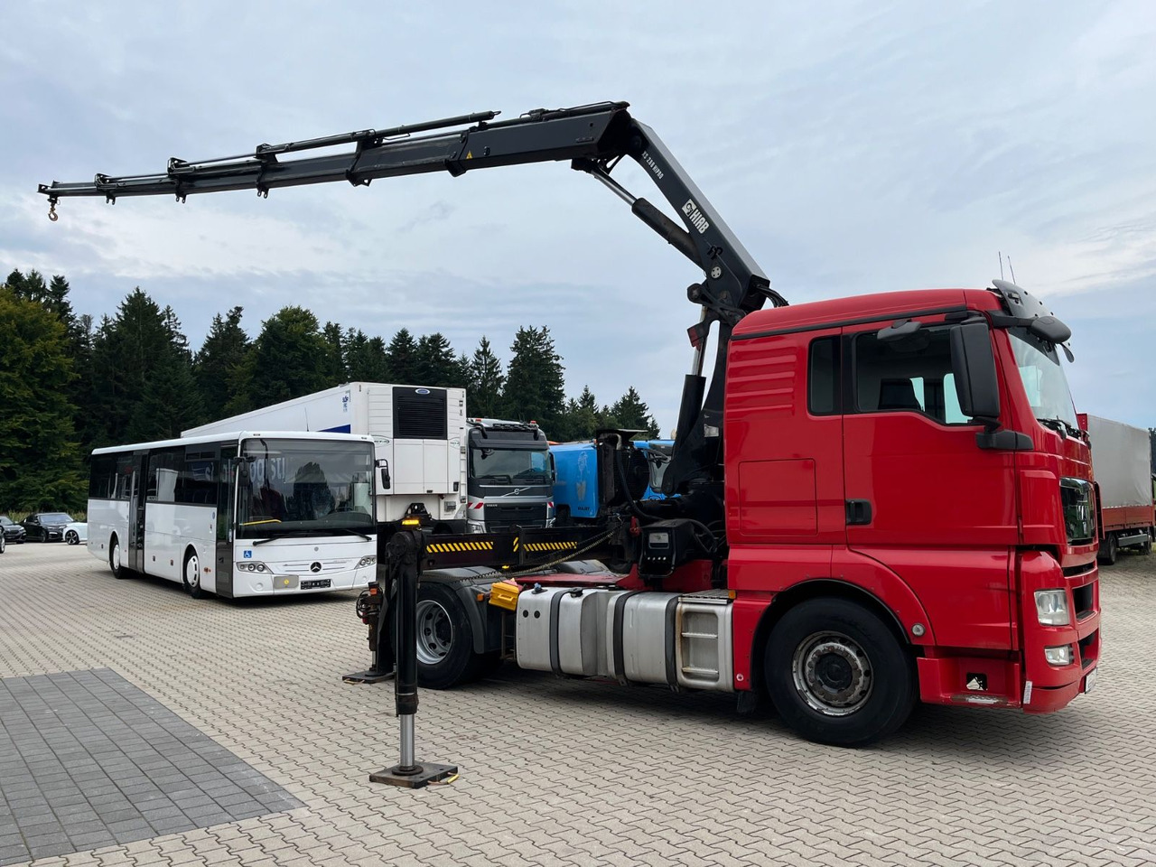 MAN TGX 18.400 mit Kran HIAB 288E P-5 HIPRO - Тягач: фото 3 MAN TGX 18.400 mit Kran HIAB 288E P-5 HIPRO - Тягач: фото 3