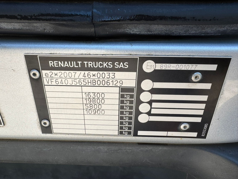 Грузовик с закрытым кузовом Renault D16 / 133,000 KM Only..!! Tail Lift / TUV: 1-2026 / Belgium Truck: фото 20