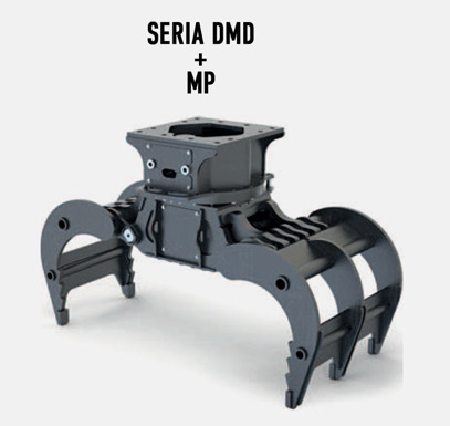 Новый Грейфер для Строительной техники DEMOQ DMD 210 S Hydraulic Polyp -grab 1285 kg: фото 9