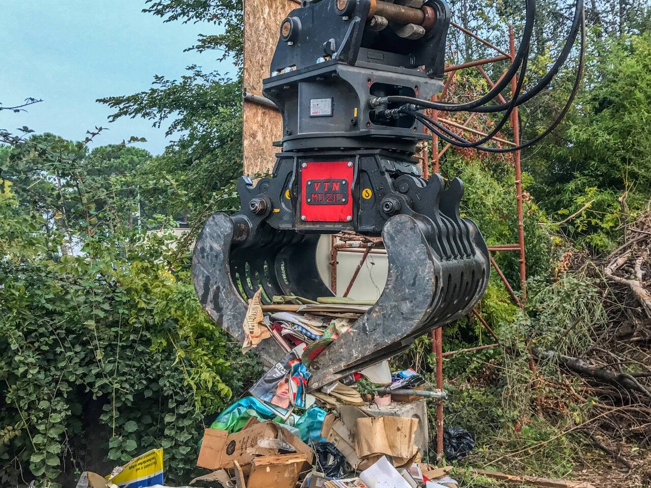 VTN MD210 S Hydraulic Demolition Sorting grapple - Грейфер для Строительной техники: фото 3 VTN MD210 S Hydraulic Demolition Sorting grapple - Грейфер для Строительной техники: фото 3