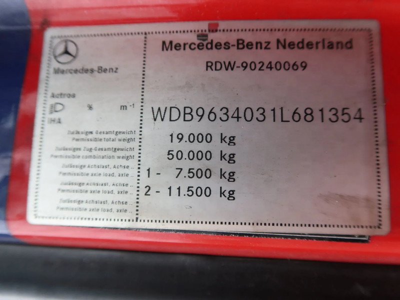 Тягач Mercedes-Benz Actros 1842 Euro 5, Big Space, TUV, Automatic, NL Truck TOP!: фото 18