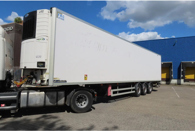 LAMBERET FRC 07/2026, SAF, 5496 diesel hours, CARRIER VECTOR 1550 - Полуприцеп-рефрижератор: фото 1 LAMBERET FRC 07/2026, SAF, 5496 diesel hours, CARRIER VECTOR 1550 - Полуприцеп-рефрижератор: фото 1