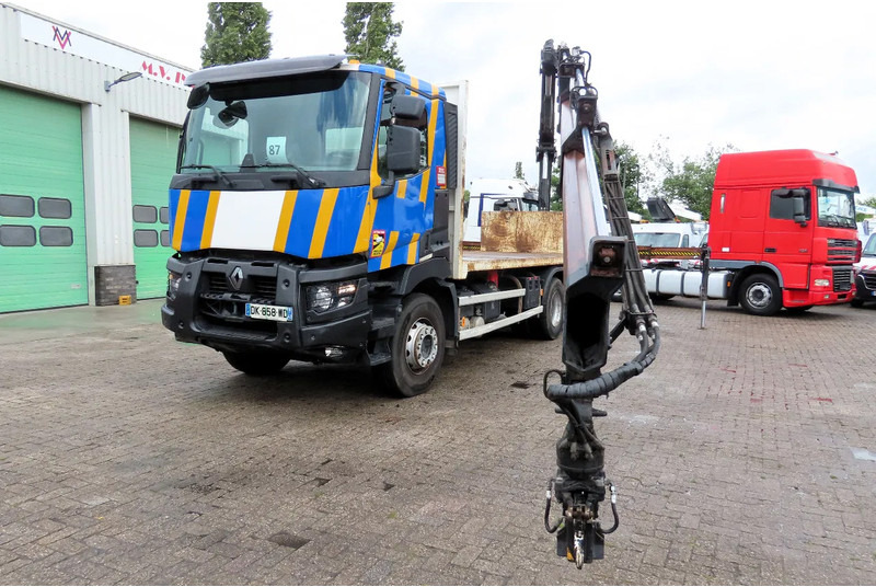 Renault C430 Bj 2018 HIAB X-HIDOU 18 8 RETARDER, WHEELBASE 4.35M, NAVI - Автоманипулятор: фото 3 Renault C430 Bj 2018 HIAB X-HIDOU 18 8 RETARDER, WHEELBASE 4.35M, NAVI - Автоманипулятор: фото 3