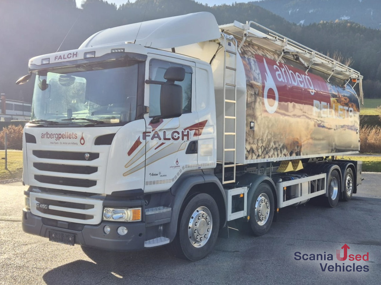 SCANIA G 450 LB8x2*6MNB Pelletssilo! - Грузовик-цистерна: фото 1 SCANIA G 450 LB8x2*6MNB Pelletssilo! - Грузовик-цистерна: фото 1