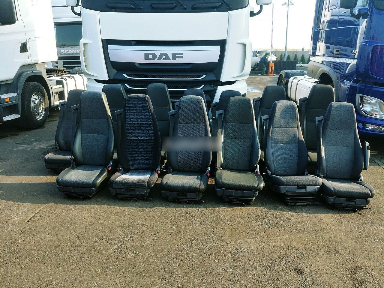 Сиденье для Грузовиков Scania DRIVERS RIGHT SIDE WITH BELT AND LIFT: фото 7
