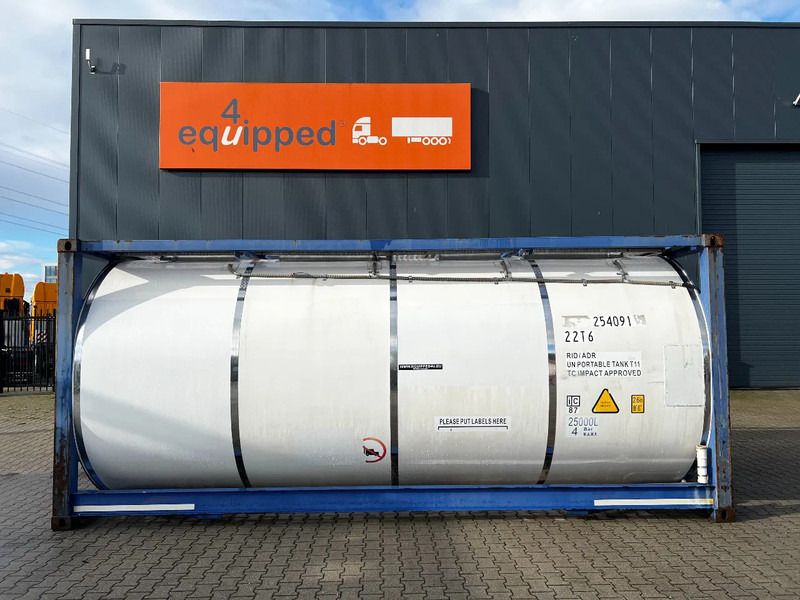 CIMC 20FT ISO, 25.070L/1-COMP/3 BAFFELS/4 manholes, ADR valid until 01/2027 - Резервуар для хранения: фото 2 CIMC 20FT ISO, 25.070L/1-COMP/3 BAFFELS/4 manholes, ADR valid until 01/2027 - Резервуар для хранения: фото 2