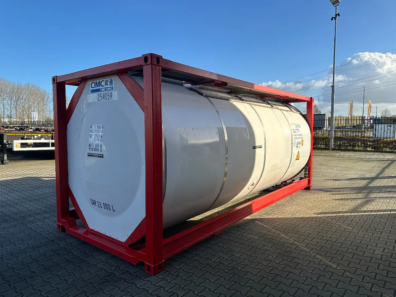 CIMC 20FT ISO, 25.080L / 1-COMP / 3 BAFFELS / T12 / 4 manholes / ADR valid until 12/2026 - Резервуар для хранения: фото 4 CIMC 20FT ISO, 25.080L / 1-COMP / 3 BAFFELS / T12 / 4 manholes / ADR valid until 12/2026 - Резервуар для хранения: фото 4