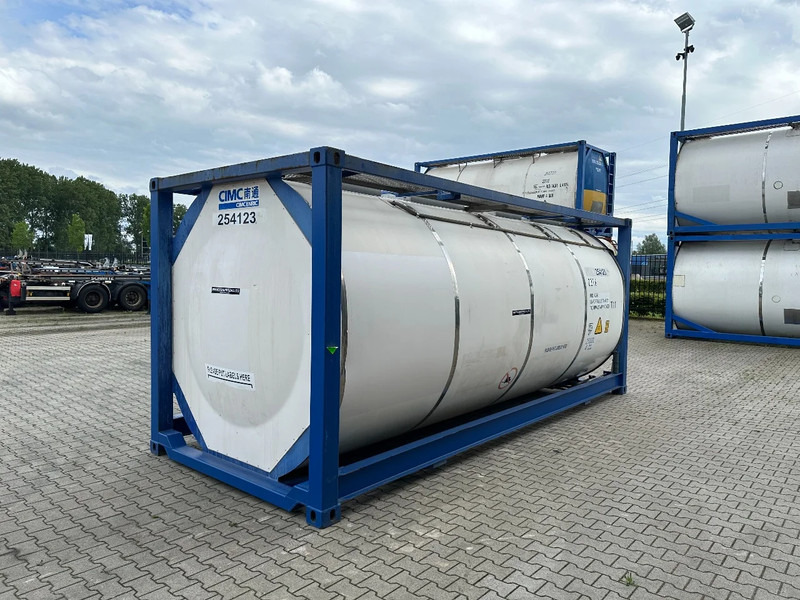 CIMC 20FT ISO, 25.090L/1-COMP/3 BAFFELS/4 manholes, 2.5Y- + CSC-inspection: 10/2026 - Резервуар для хранения: фото 4 CIMC 20FT ISO, 25.090L/1-COMP/3 BAFFELS/4 manholes, 2.5Y- + CSC-inspection: 10/2026 - Резервуар для хранения: фото 4