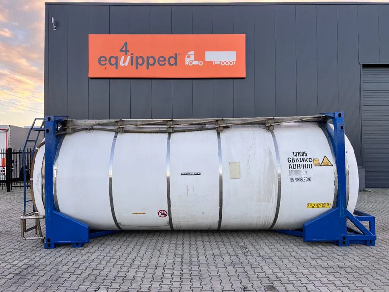 CPV 30.890L, steam heating, UN PORTABLE, T7, 5Y+CSC insp.: 02/2026 - Резервуар для хранения: фото 2 CPV 30.890L, steam heating, UN PORTABLE, T7, 5Y+CSC insp.: 02/2026 - Резервуар для хранения: фото 2