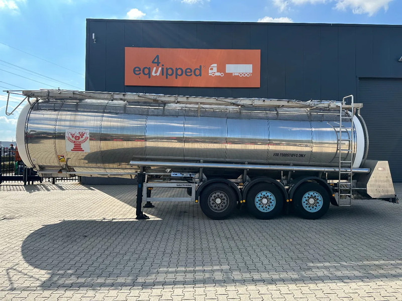 Feldbinder LEBENSMITTEL / LEVENSMIDDELEN FOOD / 33.500L / 3-COMP / PUMPE / NL-trailer / APK: 09-2026 - Полуприцеп-цистерна: фото 2 Feldbinder LEBENSMITTEL / LEVENSMIDDELEN FOOD / 33.500L / 3-COMP / PUMPE / NL-trailer / APK: 09-2026 - Полуприцеп-цистерна: фото 2