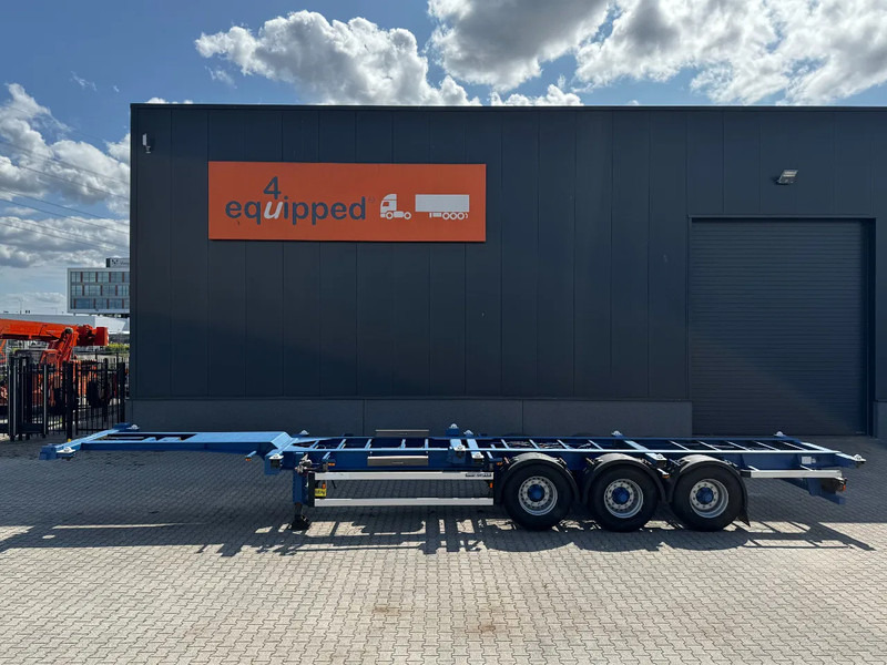 Groenewegen 40FT HC-chassis, BPW+Trommel, Liftachse, NL-Chassis - Полуприцеп-контейнеровоз/ Сменный кузов: фото 2 Groenewegen 40FT HC-chassis, BPW+Trommel, Liftachse, NL-Chassis - Полуприцеп-контейнеровоз/ Сменный кузов: фото 2