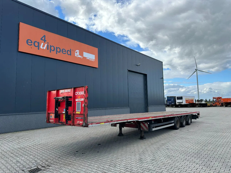 KEL-BERG HEAVY-DUTY MEGA FLATBED, 1x 40FT / 2x 20FT HECKBÜNDIG, SAF + DISC, MOT: 09/2025, NL trailer - Полуприцеп-контейнеровоз/ Сменный кузов: фото 1 KEL-BERG HEAVY-DUTY MEGA FLATBED, 1x 40FT / 2x 20FT HECKBÜNDIG, SAF + DISC, MOT: 09/2025, NL trailer - Полуприцеп-контейнеровоз/ Сменный кузов: фото 1