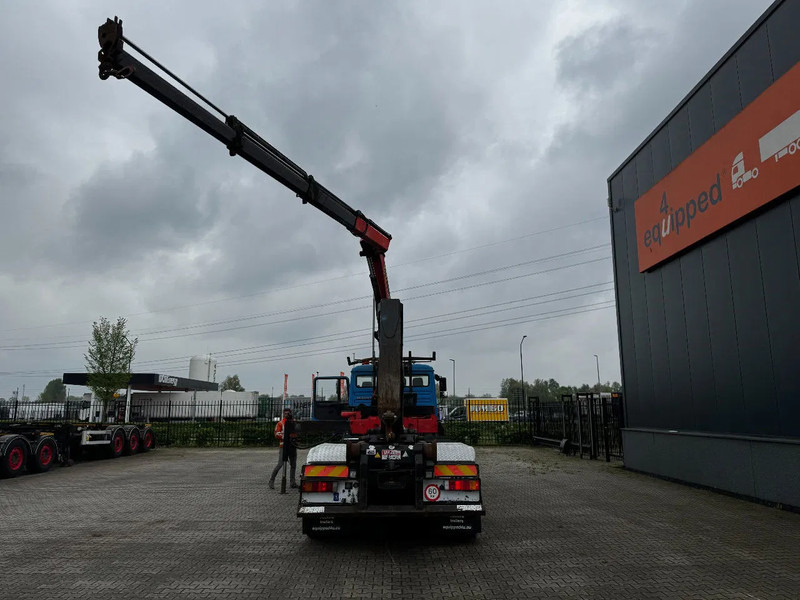MAN FE 410A, 6x4, EURO 2, Palfinger PK17000 Crane + VDL HOOK, full spring, manual gearbox, MOT 9/2025 - Крюковой мультилифт, Автоманипулятор: фото 5 MAN FE 410A, 6x4, EURO 2, Palfinger PK17000 Crane + VDL HOOK, full spring, manual gearbox, MOT 9/2025 - Крюковой мультилифт, Автоманипулятор: фото 5