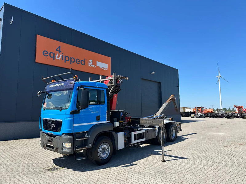 MAN TGS 33.440 6x4, EURO-5, HMF 2030 Crane + VDL HOOK, full spring, manual gearbox, MOT 03/2026 - Крюковой мультилифт, Автоманипулятор: фото 2 MAN TGS 33.440 6x4, EURO-5, HMF 2030 Crane + VDL HOOK, full spring, manual gearbox, MOT 03/2026 - Крюковой мультилифт, Автоманипулятор: фото 2