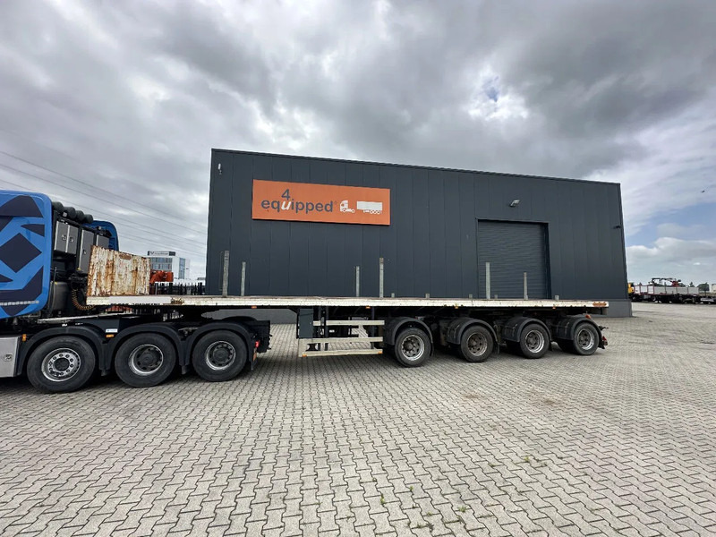 Nooteboom OVB-73-04, 73 tons Ballast trailer, 4 axles, 3 hydraulic steering axles, 75% tyres, MOT 03/2026 - Полуприцеп бортовой/ Платформа: фото 2 Nooteboom OVB-73-04, 73 tons Ballast trailer, 4 axles, 3 hydraulic steering axles, 75% tyres, MOT 03/2026 - Полуприцеп бортовой/ Платформа: фото 2
