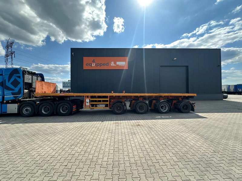 Nooteboom OVB-73-04, 73 tons Ballast trailer, 4 axles, 3 hydraulic steering axles, MOT 12/2025 - Полуприцеп бортовой/ Платформа: фото 2 Nooteboom OVB-73-04, 73 tons Ballast trailer, 4 axles, 3 hydraulic steering axles, MOT 12/2025 - Полуприцеп бортовой/ Платформа: фото 2