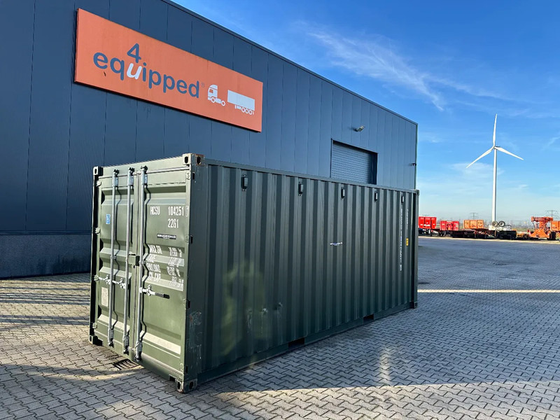 Onbekend TOP 20FT DV 8'6" containers ONE-WAY, 3x available, darkgreen - Морской контейнер: фото 1 Onbekend TOP 20FT DV 8'6" containers ONE-WAY, 3x available, darkgreen - Морской контейнер: фото 1
