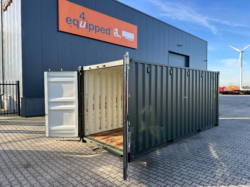 Onbekend TOP 20FT DV 8'6" containers ONE-WAY, 3x available, darkgreen - Морской контейнер: фото 2 Onbekend TOP 20FT DV 8'6" containers ONE-WAY, 3x available, darkgreen - Морской контейнер: фото 2