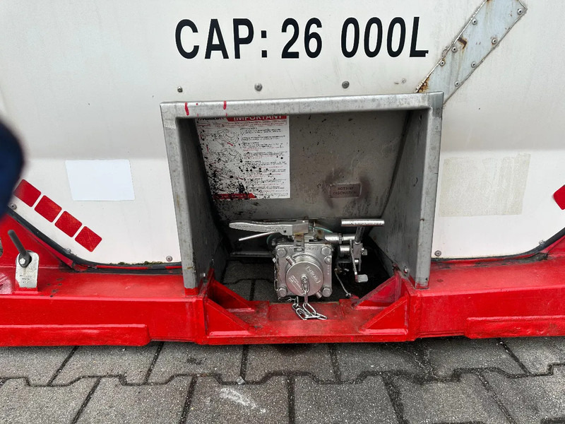 Танк-контейнер Для транспортировки топлива SINGAMAS 20FT ISO, 26.000L/1-COMP/3 BAFFELS/3 manholes, 5Y: 08-2027, L4BN, T11: фото 7