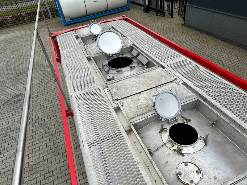 Танк-контейнер Для транспортировки топлива SINGAMAS 20FT ISO, 26.000L/1-COMP/3 BAFFELS/3 manholes, 5Y: 08-2027, L4BN, T11: фото 15