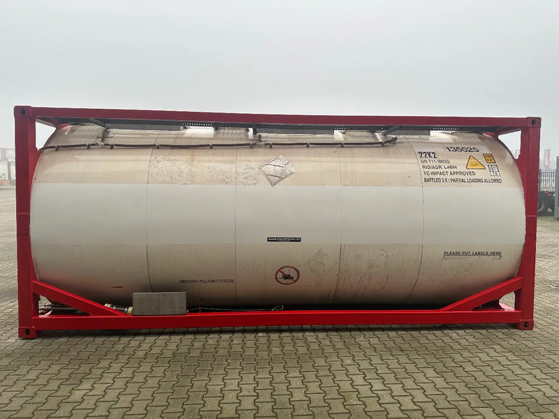 SINGAMAS 20FT ISO, 26.000L/1-COMP/3 BAFFELS/3 manholes, 5Y inspection: 06/2027 - Резервуар для хранения: фото 3 SINGAMAS 20FT ISO, 26.000L/1-COMP/3 BAFFELS/3 manholes, 5Y inspection: 06/2027 - Резервуар для хранения: фото 3